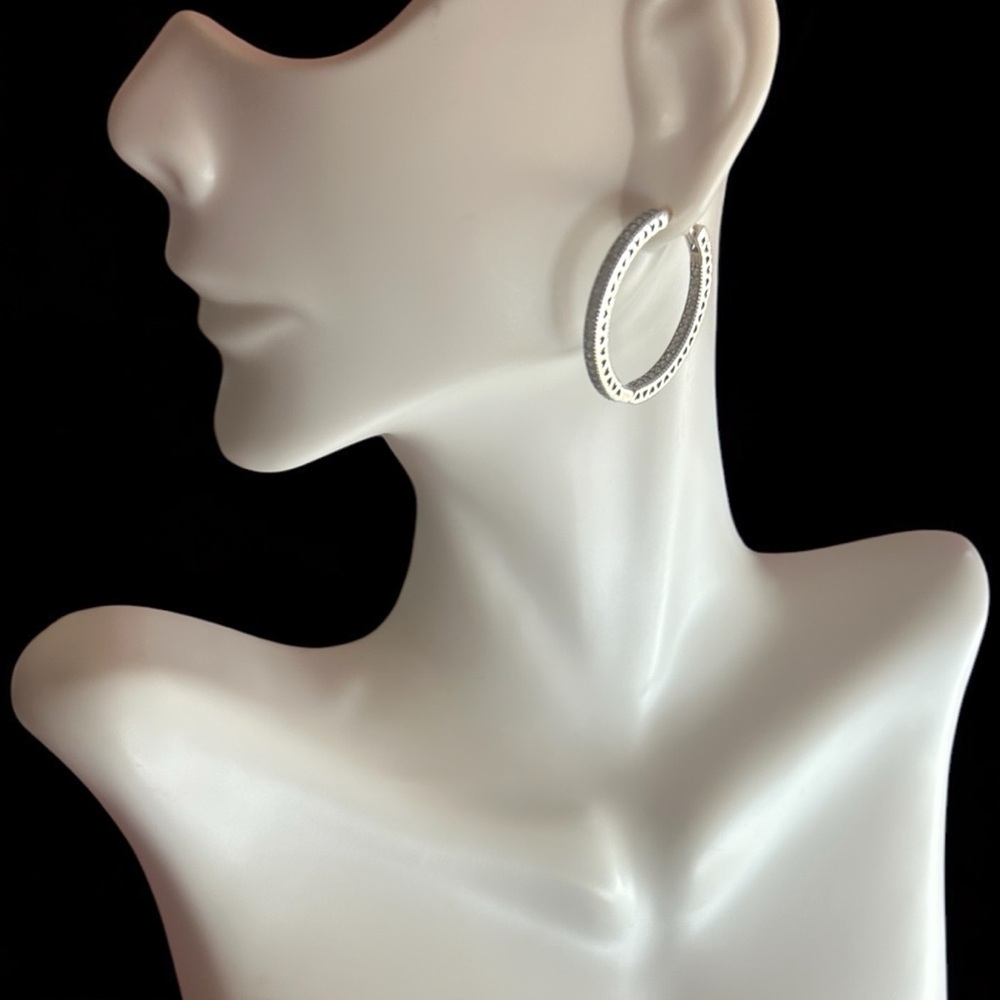 Sterling Silver Hoops